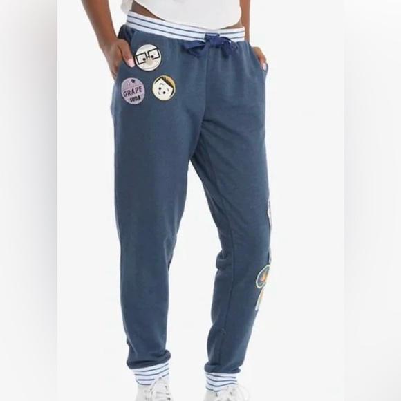 Disney Hot Topic Up Patches Sweatpants - Picture 3 of 4